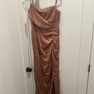 Kendall & Kylie Copper Dress